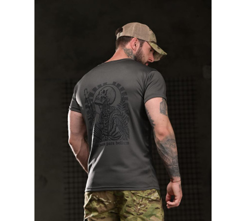 Тактична футболка BORN OF WAR para bellum grey ВТ4745