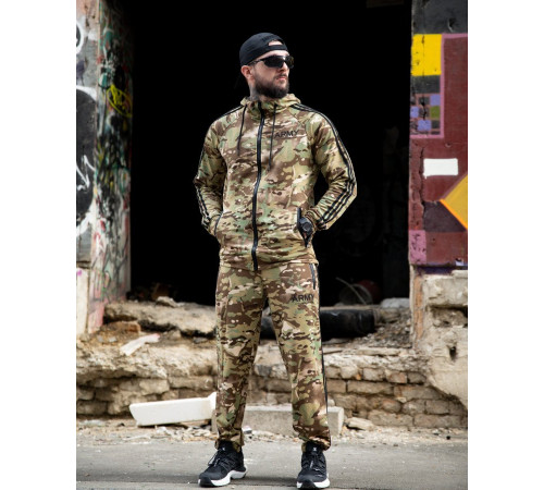 мілітрарі спортивний костюм ARMY мультикам ВН1100