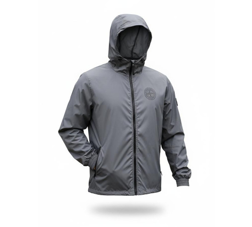 Куртка з кишенею Stone island grey 4 ПП8001