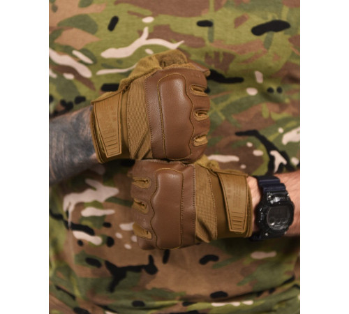 Тактичні рукавички Wallizard Tactical Стрілецькі coyot ВТ7467 за 1045 грн