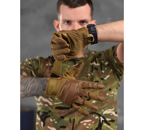 Тактичні рукавички Wallizard Tactical Стрілецькі coyot ВТ7467 за 1045 грн