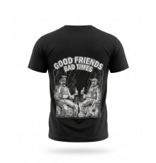 Тактична футболка SELION Friends black ТР6780