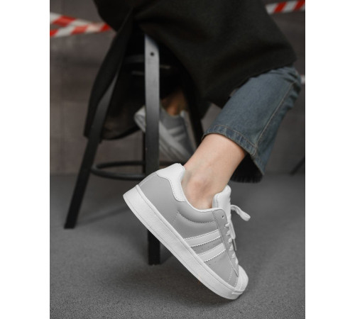 Жіночі кросівки STAR grey /white НП5012
