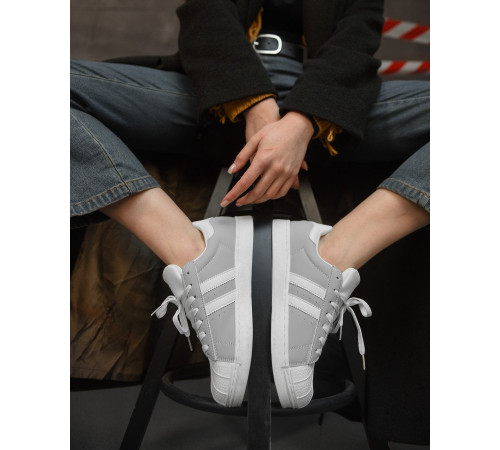Жіночі кросівки STAR grey /white НП5012