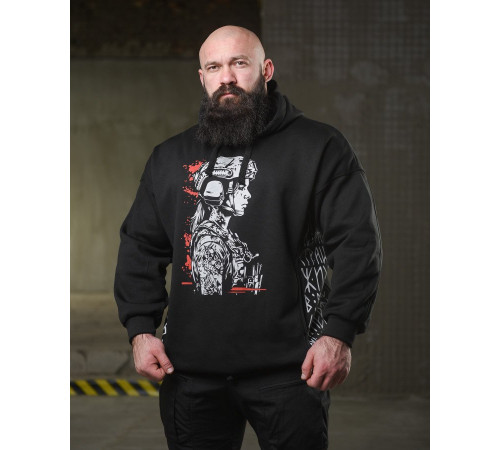 тепла худи ghetto warrior НП4873