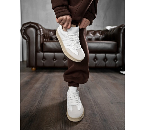 Жіночі кросівки samba white/grey НП4930 за 605 грн