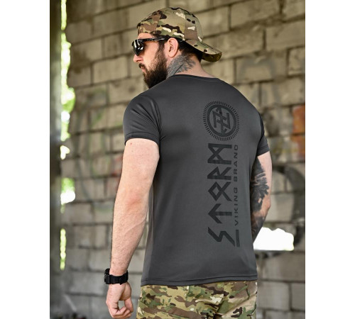 Тактична футболка BORN OF WAR Viking grey ВТ4624 за 549 грн