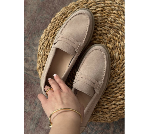 Women's loafers cream DL7295