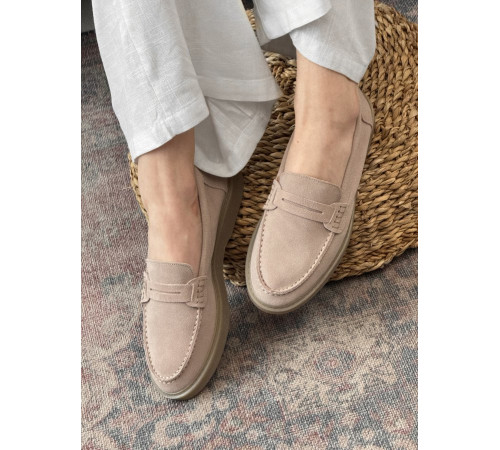 Women's loafers cream DL7295