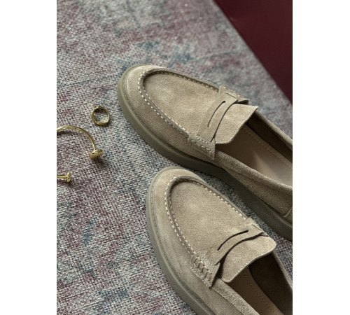 Women's loafers cream DL7295