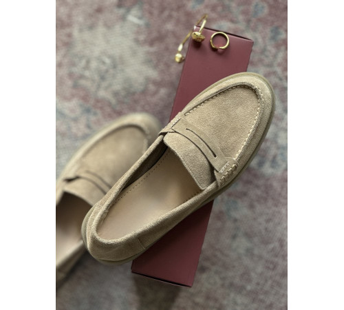 Women's loafers cream DL7295
