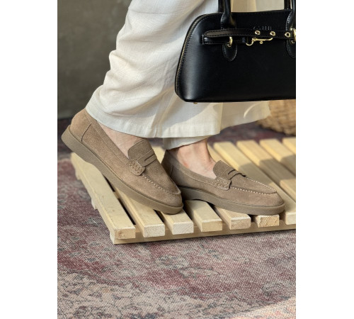Women's loafers cream DL7295