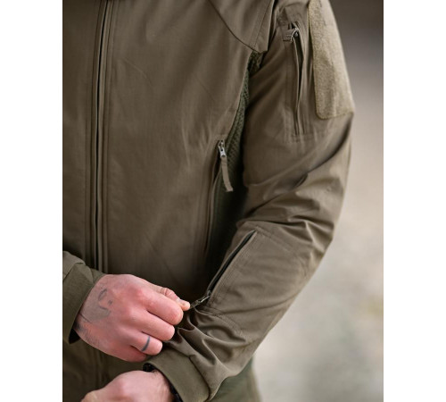 Легка куртка yeren Hunter FZ Gen.2 олива ТР6601