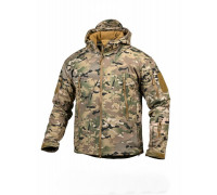 Демісезонна тактична куртка Soft Shell Silver Knight Windstoper мультикам