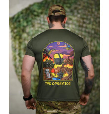 Тактична футболка SELION The operator oliva ТР6220