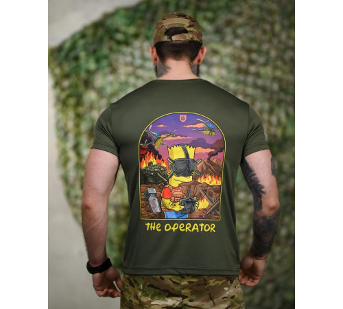 Тактична футболка SELION The operator oliva ТР6220 за 549 грн
