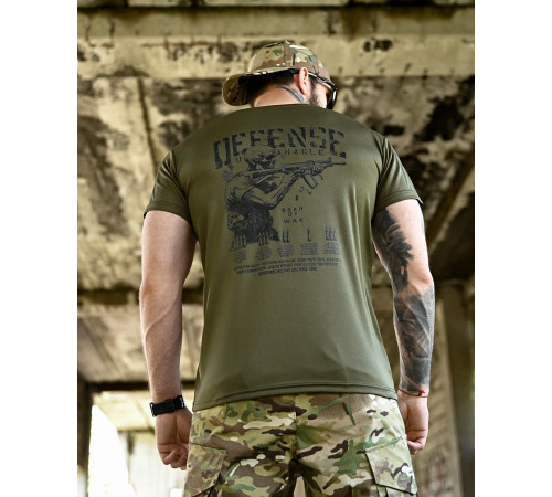 Тактична футболка BORN OF WAR Defense oliva ВТ4628 за 549 грн