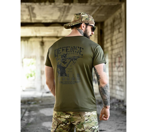 Тактична футболка BORN OF WAR Defense oliva ВТ4628 за 549 грн