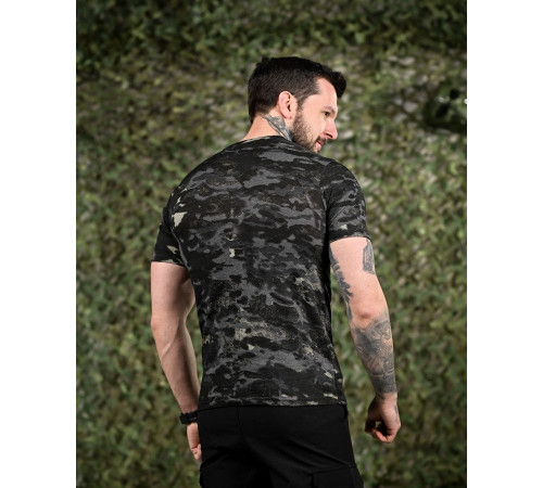 ХЛОПКОВА футболка тактична PATRIOT MultiCam black ДЛ6383 за 494 грн