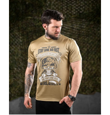 Тактическая футболка Oblivion Go fast Oblivion coyote ДЛ7051