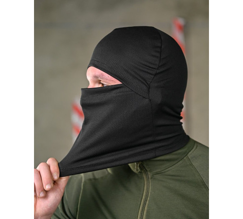 Літня балаклава coolmax black ПП7669