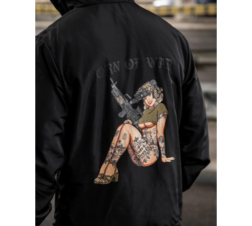 Вітровка в мілітарі стилі BORN OF WAR gerl