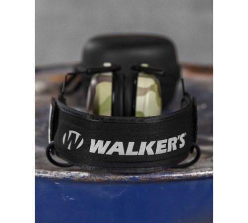 Навушники активні тактичні шумоподавлюючі Walker's Razor Slim Оливковий ВН1022