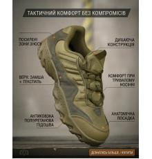 Тактичні кросівки SETAP олива ВТ7980
