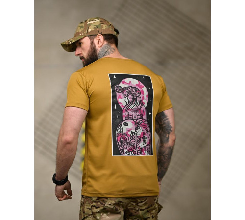 Тактична футболка SELION Girl coyot ТР6932 за 549 грн