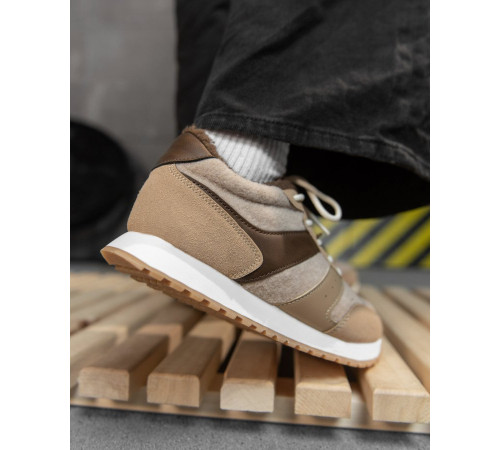 Зимові жіночі кросівки NEX beige CX1760-2 ВТ7712