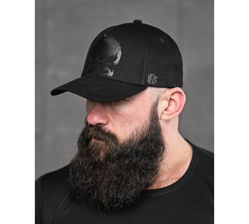 Бейсболка Каратель black ДЛ6466