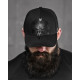 Бейсболка Каратель black ДЛ6466