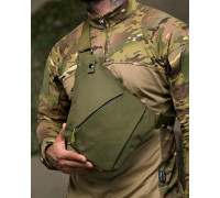 Тактична сумка-слинг Olive Silver knight oliva ВТ4781