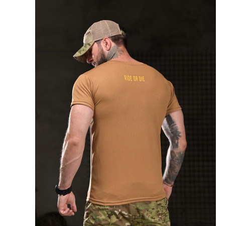 Тактична футболка BORN OF WAR highway coyot ВТ4748