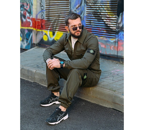 Костюм Stone island haki РА5073