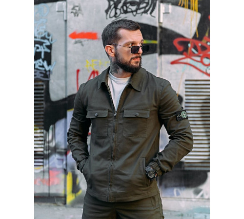 Костюм Stone island haki РА5073