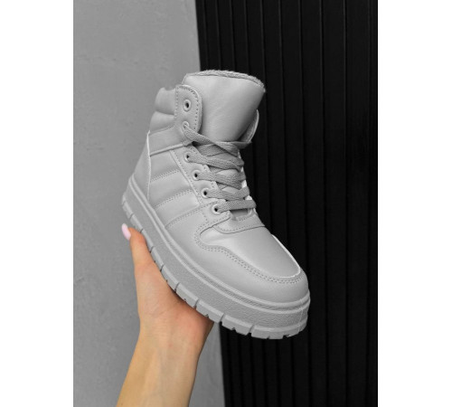 зимові жіночі кросівки Spory grey ВТ7496