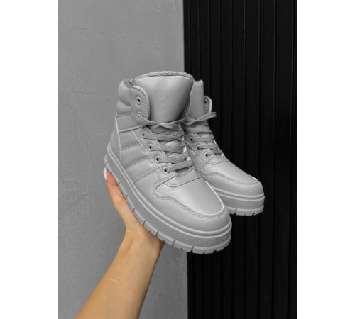 зимові жіночі кросівки Spory grey ВТ7496