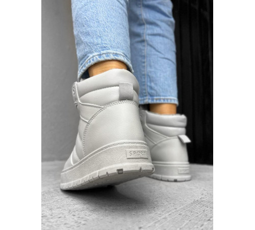 зимові жіночі кросівки Spory grey ВТ7496