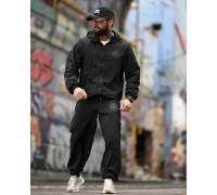 Чоловічий спортивний костюм ST injastis total black ТР6719