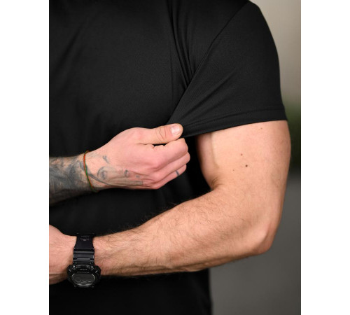 Тактична футболка SELION Tactical black TR6773 за 549 грн