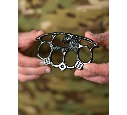 Кастет Eagle black ТР6838