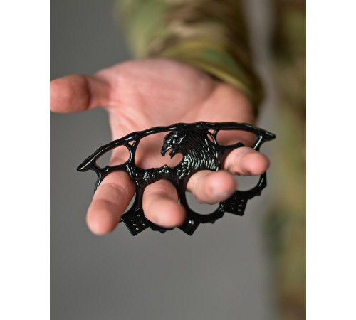 Кастет Eagle black ТР6838