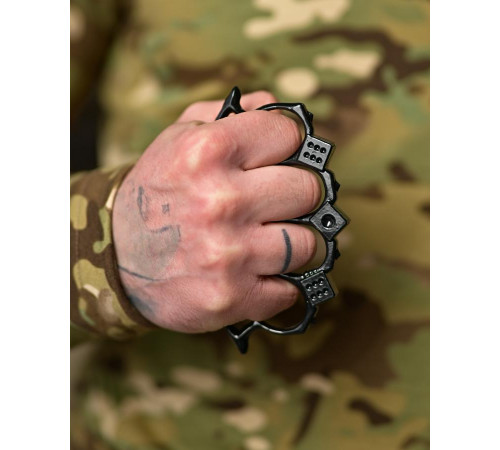 Кастет Eagle black ТР6838