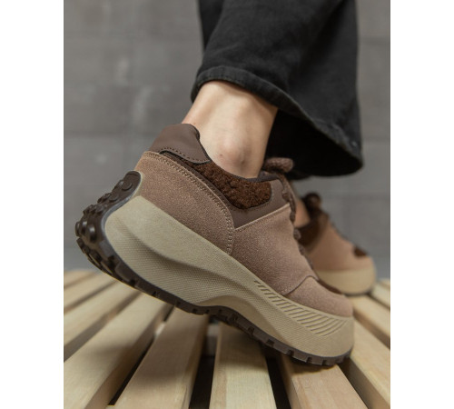 Жіночі кросівки teddi brown 9-781 НП3298
