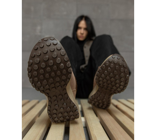 Жіночі кросівки teddi brown 9-781 НП3298