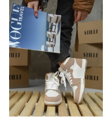 Жіночі кросівки Air Force white/camel MN 10-22R ВТ0573