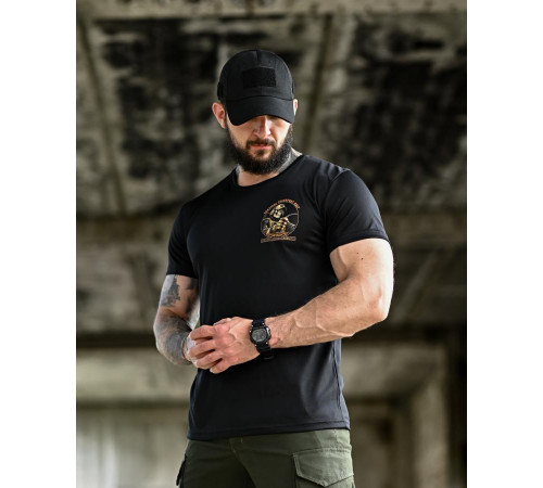 Тактична футболка SELION водій black ТР6952 за 549 грн