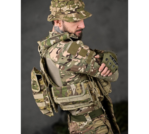 плитоноска 4 швидких скидання Cordura мультикам ВТ7929