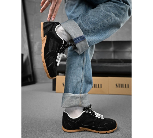 Жіночі кросівки miuu leral black beg ДЛ6409